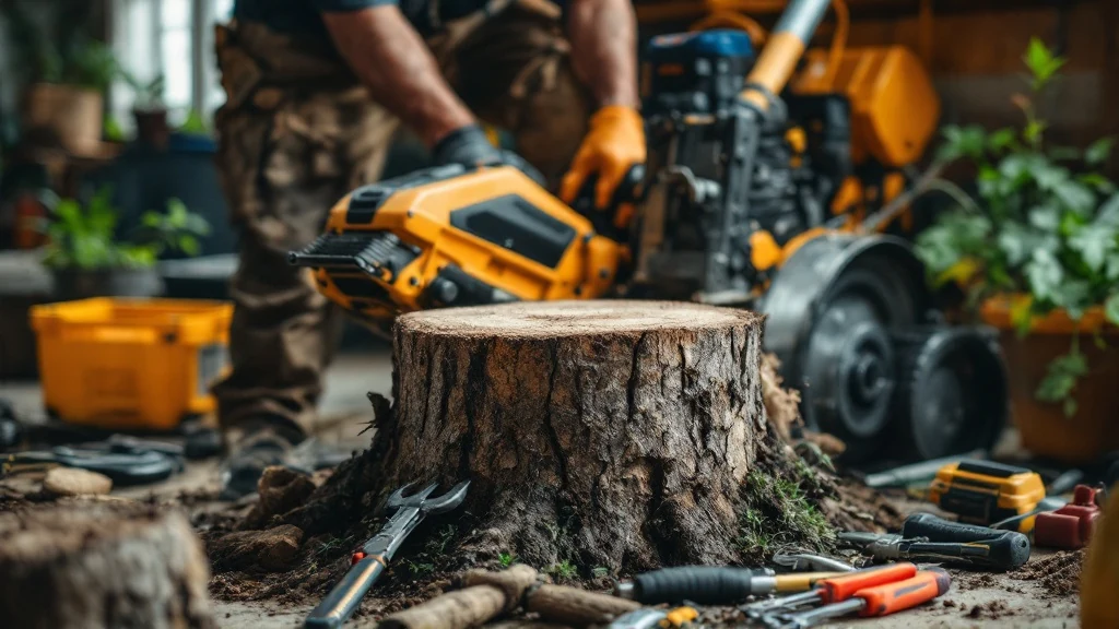 Commercial Stump Grinding in Huntsville, AL