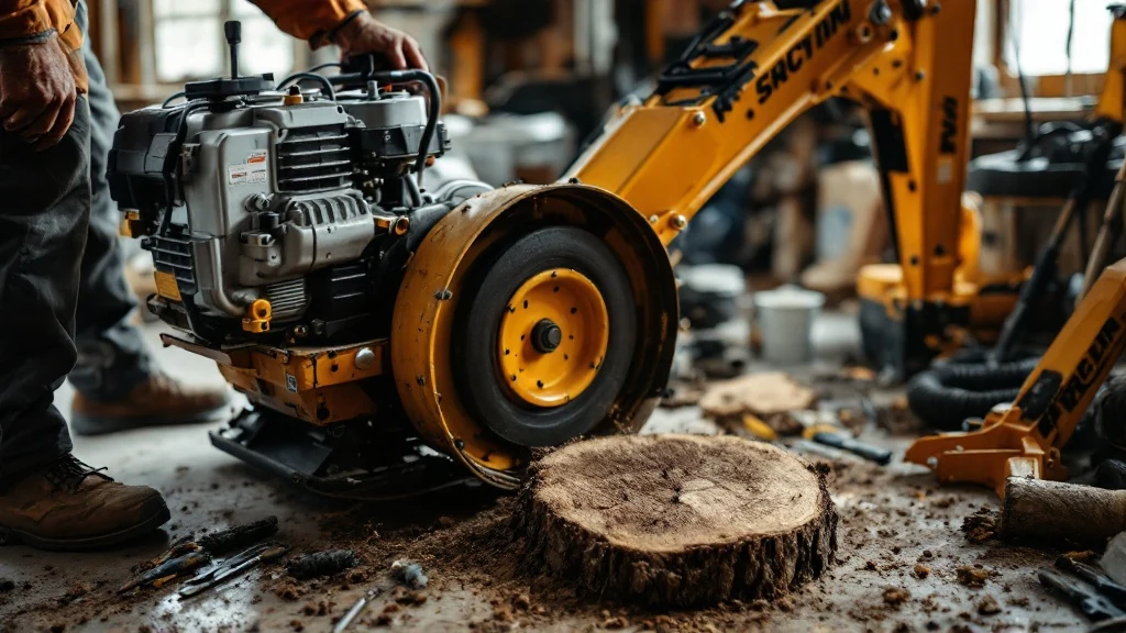 Stump Grinding Inspection in Huntsville, AL